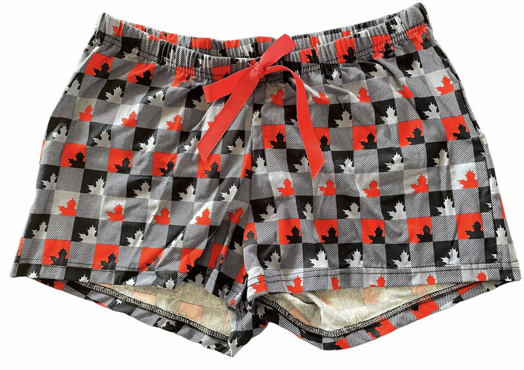 Female BOXERS Cotton  - Canadian Check