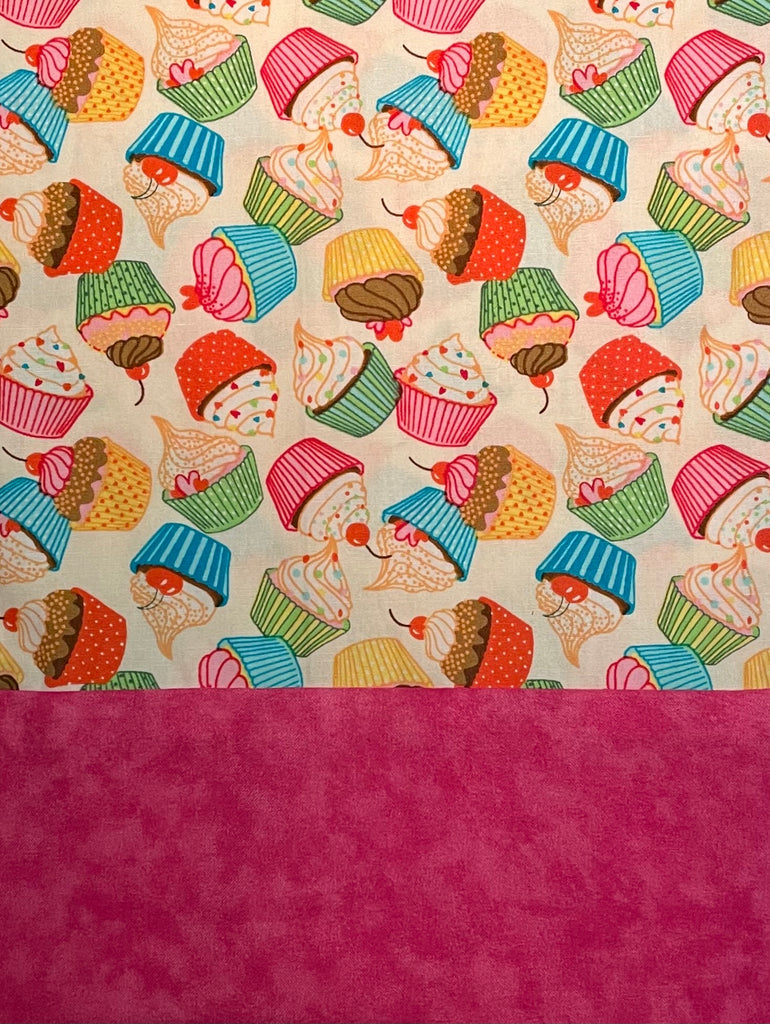 Cotton CAPRI - Cupcakes w/ Pink
