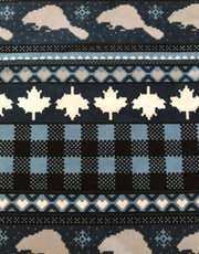 Flannel Pants - Blue Beaver Stripe