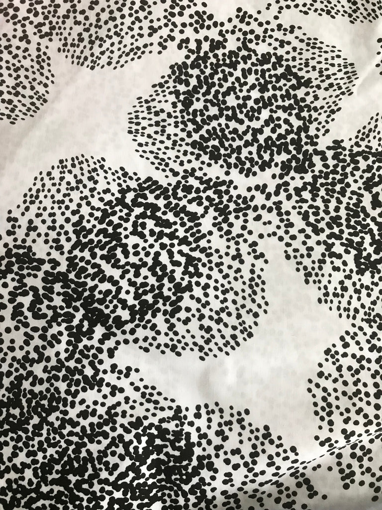 CAPRI Cotton -Black & White Speckles